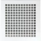 UPMANN időjárásvédelmi rács szögl. feszítő rug. 240x230 mm acél fehér