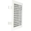 UPMANN időjárásvédelmi rács szögl. feszítő rug. 240x230 mm acél fehér