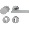 HOPPE STOKHOLM rozettás gomb/kilincs garnitúra alumínium rozsdamentes