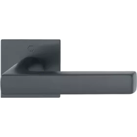   HOPPE DALLAS rozettás kilincsgarnitúra fekete matt kulcsrozetta nélkül