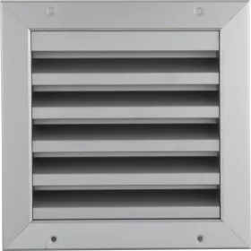   UPMANN időjárásvédelmi rács szögletes 230 x 170 mm alu ezüst