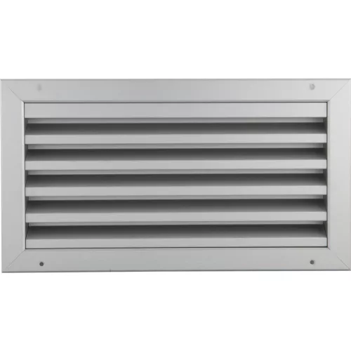 UPMANN időjárásvédelmi rács szögletes 230 x 170 mm alu ezüst