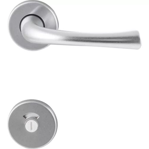 Sch-line Rozettás Kilincsgarnitúra Florenz Wc 38 - 42 mm Alumínium Ezüst Eloxált