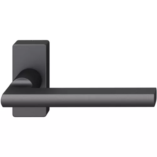 FSB keretes ajtó kilincs 9 1035 fenntartórugó B szögletes rozetta alu fekete