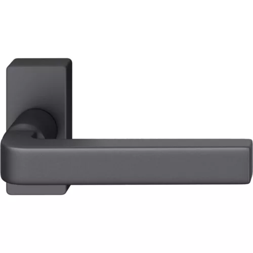 FSB tűzgátló kilincs keretes ajtóhoz 9 1004 tartórugó B szögl. rozetta alu fekete