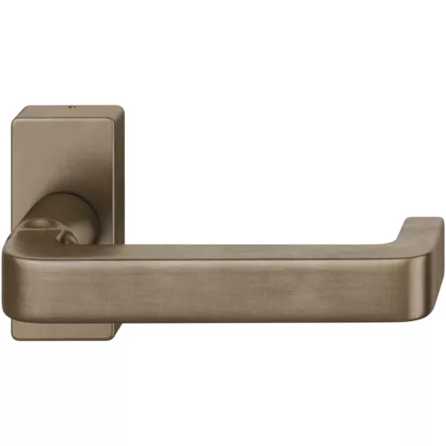 FSB tűzgátló keretes ajtókaros kilincs 9 1134 fix szárnyas szögletes rozetta bronz