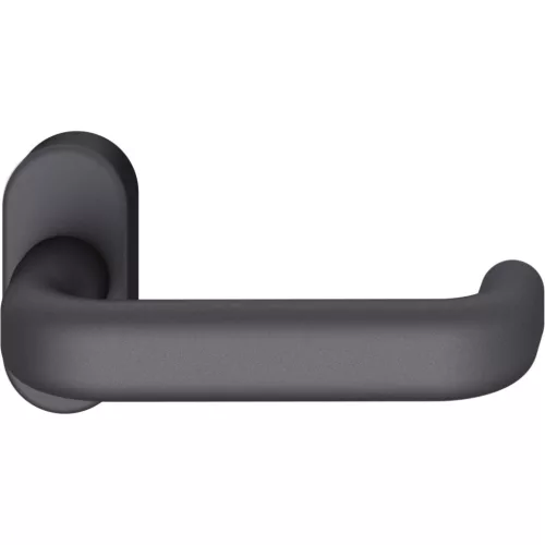 FSB tűzgátló kilincs keretes ajtóhoz 9 1243 tartórugó B ovális rozetta alu fek.