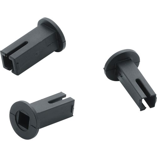 Hoppe felcsúsztatható hüvely - szett WC stifthez, műanyag fekete