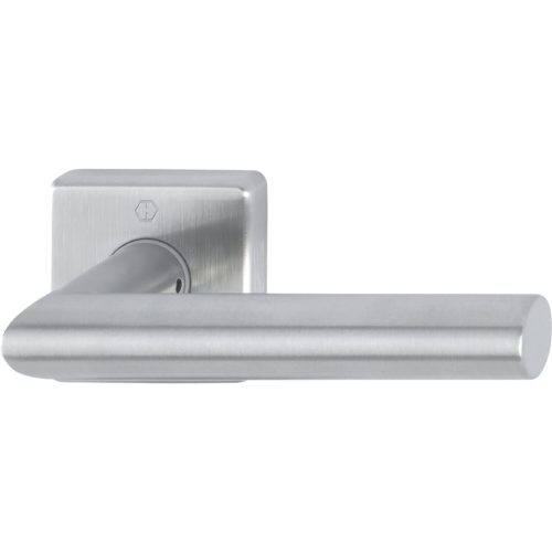 HOPPE AMSTERDAM félkilincs garnitúra szögletes 10/62 mm nemesacél matt