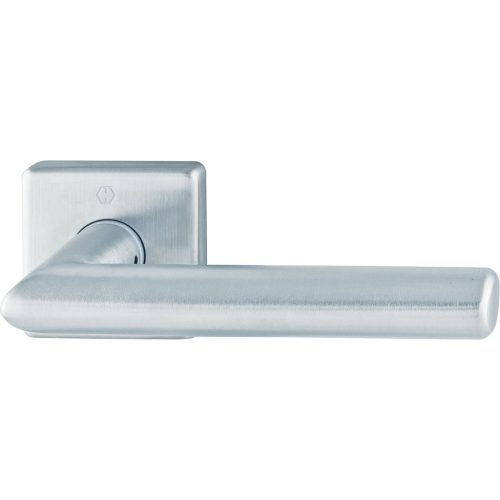 HOPPE STOCKHOLM félkilincs garnitúra szögletes 10/62 mm nemesacél matt