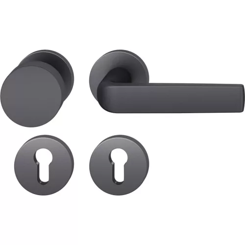 FSB tűzgátló váltógarnitúra 76 1267 ÖNORM AGL PZ bal fekete matt