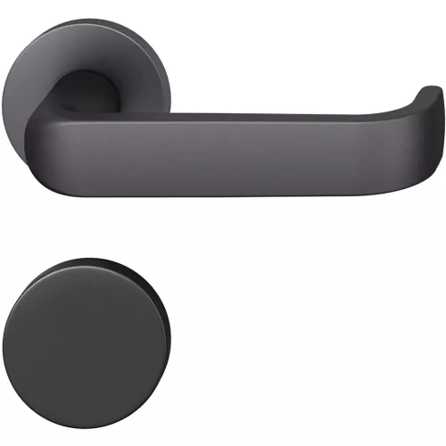 FSB tűzgátló kilincsgarnitúra 79 1268 AGL DIN BL aluminium fekete matt