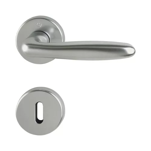 HOPPE VERONA rozettás kilincsgarnitúra 37-47 mm nemesacél BB