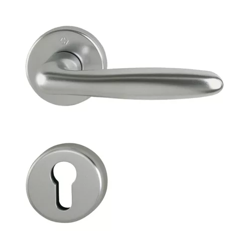 HOPPE VERONA rozettás kilincsgarnitúra 37-47 mm nemesacél PZ