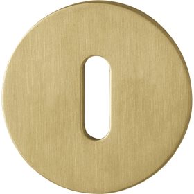   HOPPE BB-rozetta lapos,támasztó ékkel, kerek, rozsdamentes világos réz