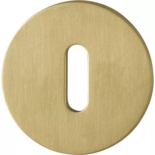 HOPPE BB-rozetta lapos,támasztó ékkel, kerek, rozsdamentes világos réz