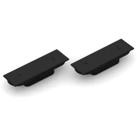   Ajtómágnes Magnotica Pro SE 73 x 22 mm szögletes takaró zamak fekete