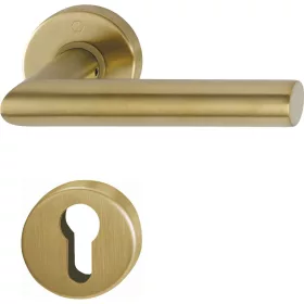   HOPPE AMSTERDAM rozettás kilincsgarnitúra 37-42 mm sárgaréz PZ