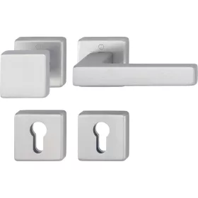   HOPPE AUSTIN tűzgátló gomb/kilincs garnitúra nemesacél matt