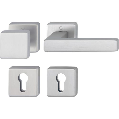 HOPPE AUSTIN tűzgátló gomb/kilincs garnitúra nemesacél matt
