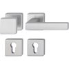 HOPPE AUSTIN tűzgátló gomb/kilincs garnitúra nemesacél matt