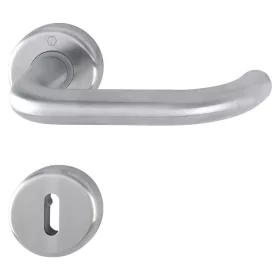   HOPPE BADEN rozettás kilincsgarnitúra 42-45 mm nemesacél matt BB