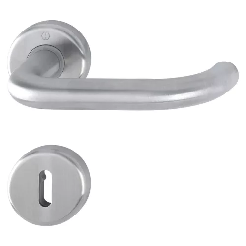 HOPPE BADEN rozettás kilincsgarnitúra 39-47 mm nemesacél matt BB