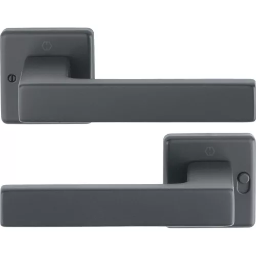 HOPPE kilincspár AUSTIN MiniLock bal, alumínium fekete matt