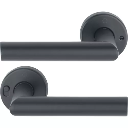 HOPPE AMSTERDAM kilincspár MiniLock fekete matt