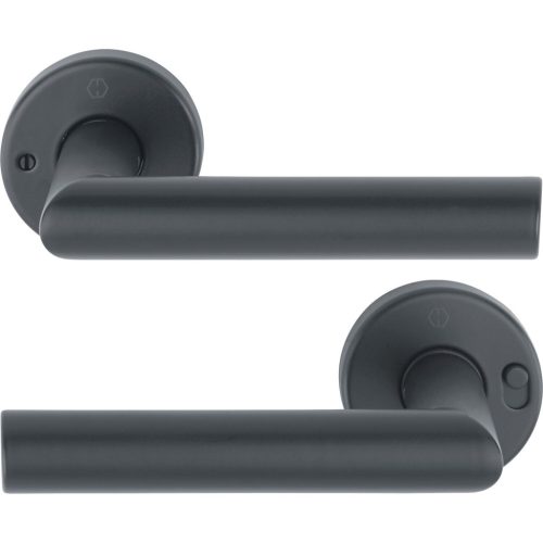 HOPPE AMSTERDAM kilincspár MiniLock fekete matt