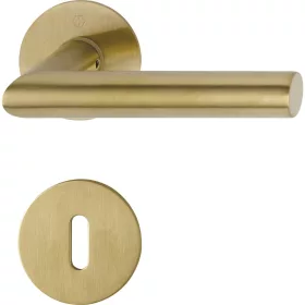 HOPPE AMSTERDAM rozettás kilincsgarnitúra kerek réz BB