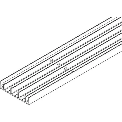 VITRIS Atrivant 80 futósín 4 pályás alu ezüst 4000 mm