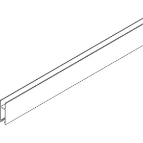   VITRIS Atrivant 80 futóprofil 8/10 mmüveghez alu antracit RAL 7016 6000 mm