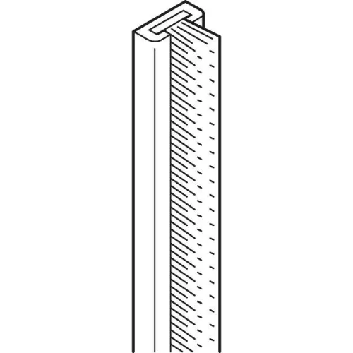VITRIS Atrivant 80 kefe profil U profillalmagasság: 12mm hossz: 2500 mmszürke