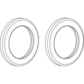   VITRIS Atrivant 80 kagylófogantyú párkerek? 44mm öntapadó rozsdamentes