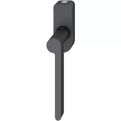 FSB ablakkilincs 34 1021 zárható ovális rozetta jobbos alumíniumfekete