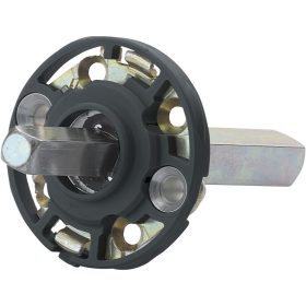 HOPPE szerelőmodul kerek, stift 10/72 mm, acél fekete