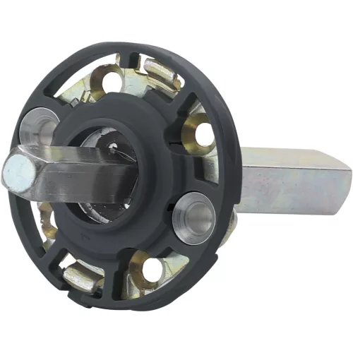 HOPPE szerelőmodul kerek, stift 10/72 mm, acél fekete