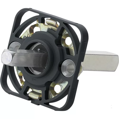 HOPPE szerelőmodul szögletes, stift 10/72 mm, acél fekete