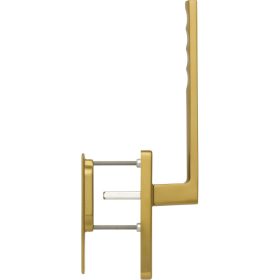   HOPPE TOULON emelő-toló garnitúra kagylófogantyúval UG 253 mm bronz eloxált