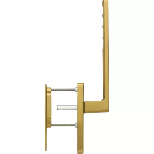 HOPPE TOULON emelő-toló garnitúra kagylófogantyúval UG 253 mm bronz eloxált