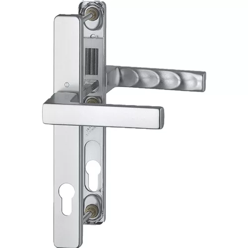 HOPPE TOULON biztonsági kilincsgarnitúra PZ92 77-82 mm ezüst
