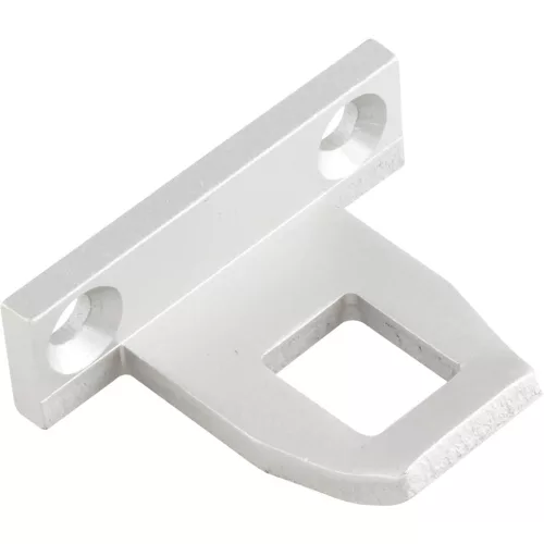 Zárlemez felülvilágító csappantyúhoz ALU ráütődés magasság 125 mm ezüst