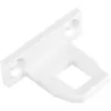 Zárlemez felülvilágító csappantyúhoz ALU ráütődés mag. 125 mm fehér RAL 9010