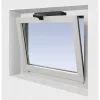 GEZE lánchajtás ECchain löket 200400 mm 230V műanyag fekete RAL9005