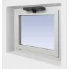 GEZE lánchajtás ECchain löket 200400 mm 230V műanyag fekete RAL9005