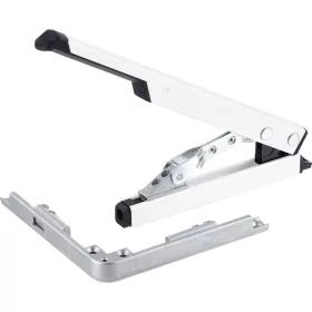   GEZE OL90NOL95 kézi emelőkar sarokváltóval löket 54 mm alu fehér RAL 9016