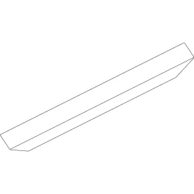   GEZE OL90NOL95 gér takaróprofil hossz 3000 mm alu fehér RAL 9016