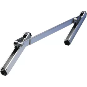   GEZE OL90NOL95 oszlopkeret erőátviteli szerkezet 150 mm-ig alu ezüst eloxált