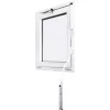 GEZE OL90NOL95 flexibilis rudazat L= 1000 mm alumínium fehér RAL 9016